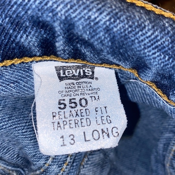 Women’s Vintage Levi Jeans Red Tab size 13 Long - Picture 4 of 6